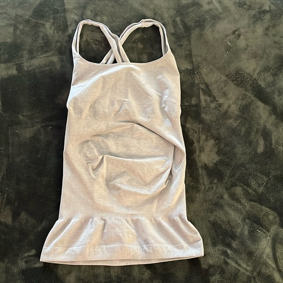 Blanqi Gray Maternity Tank Top EUC - Picture 1 of 4